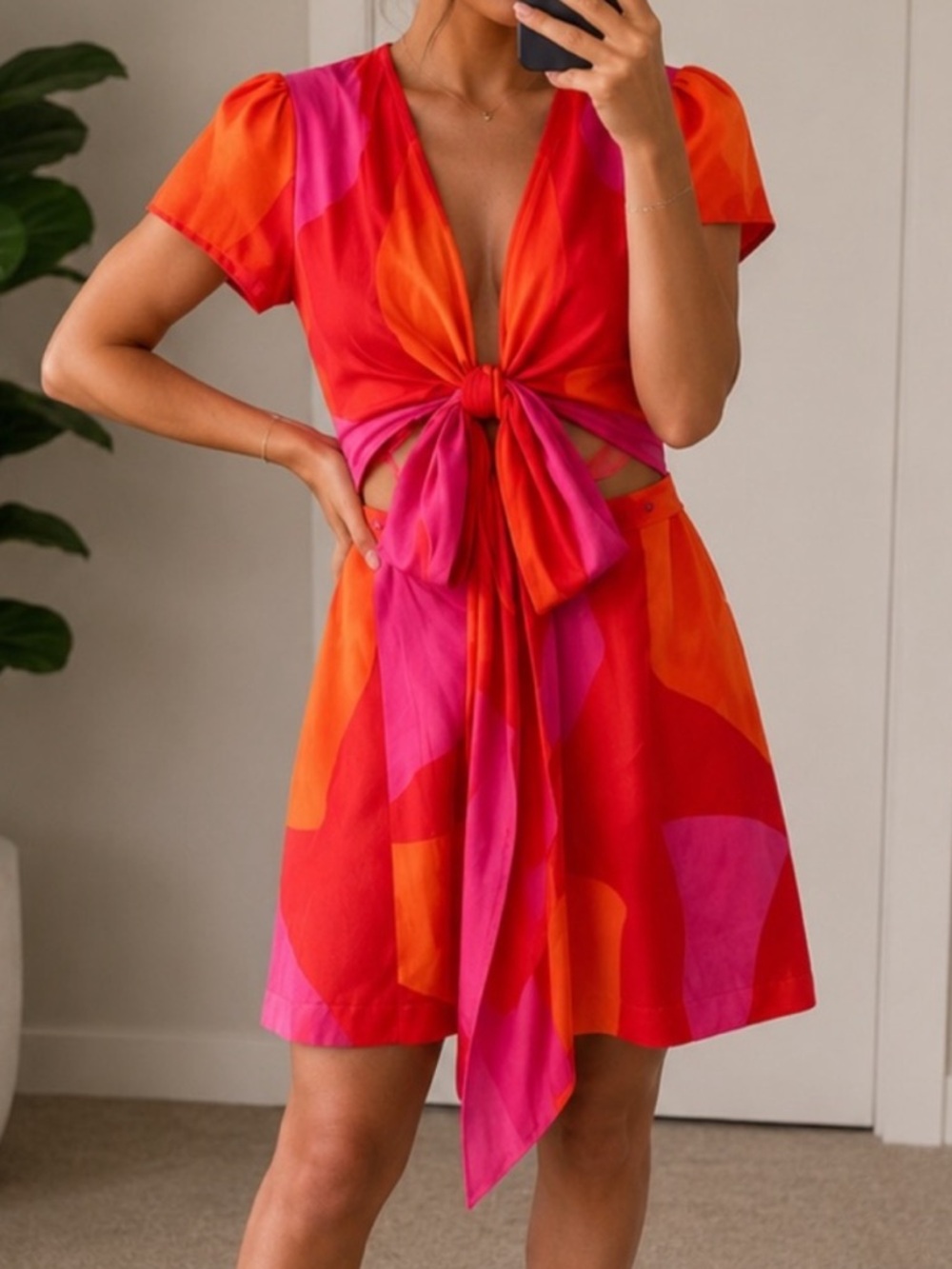 Vix Paula Hermanny mini dress